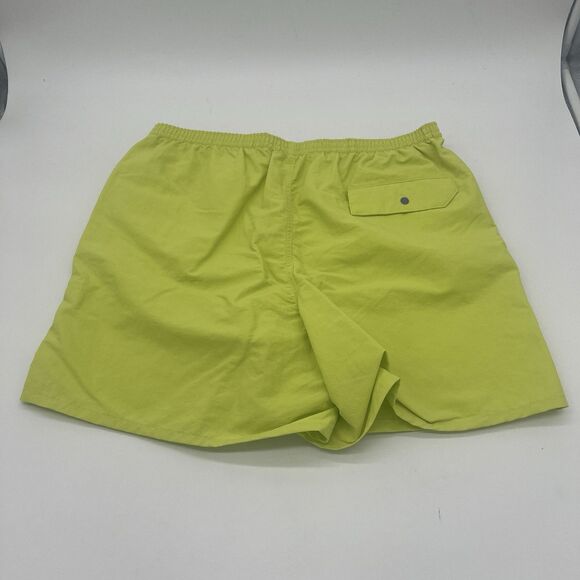 Patagonia Men’s 5” Baggies Shorts Phosphorus Green New With Tags Size XXL - Picture 2 of 4